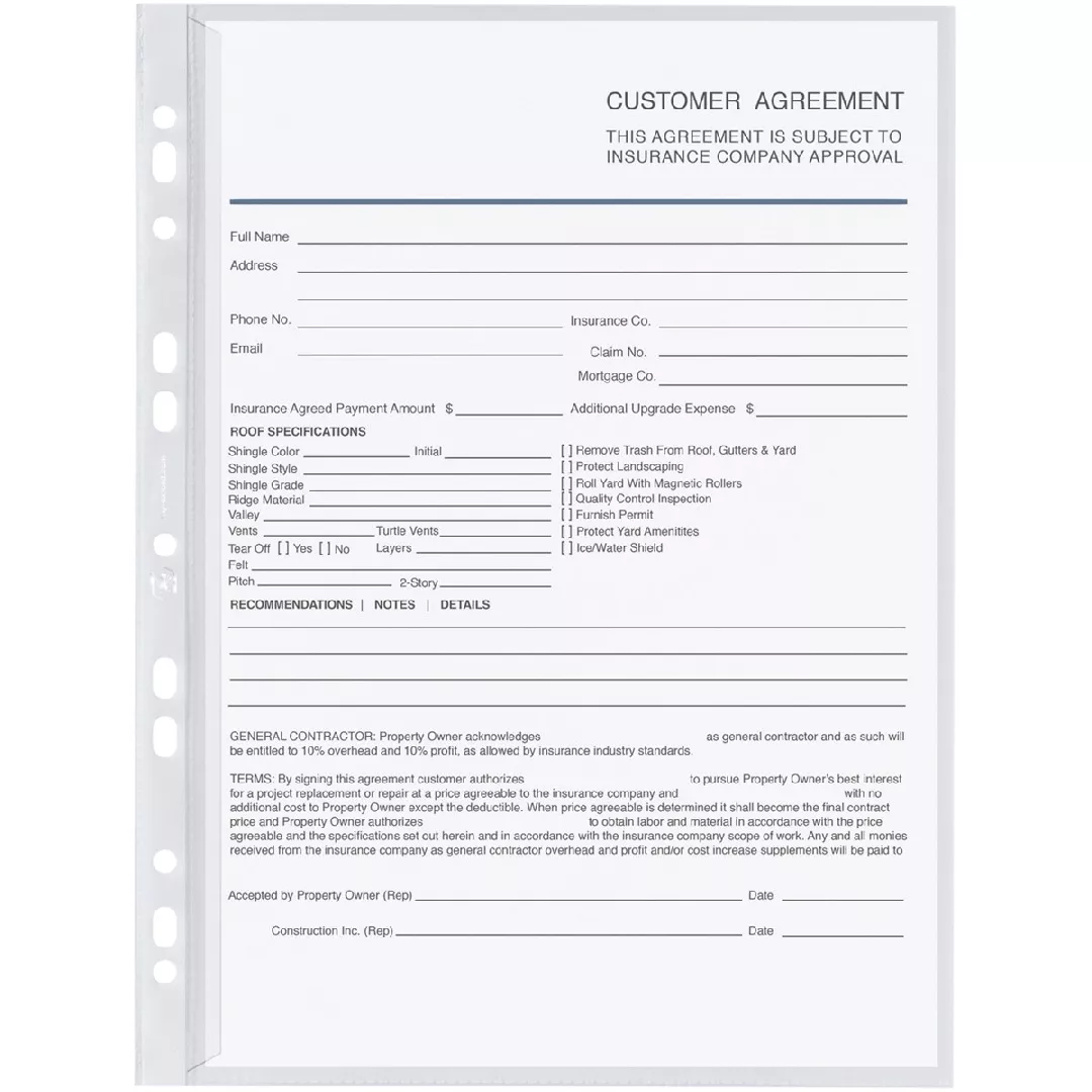 Oxford 100421184 sheet protector 210 x