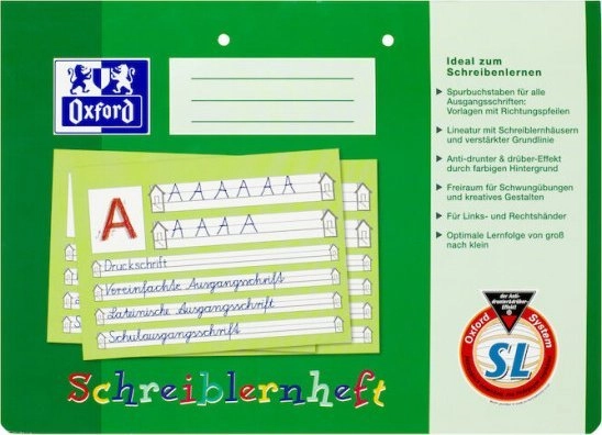 Oxford 100050089 notebook A4 Green 100050089