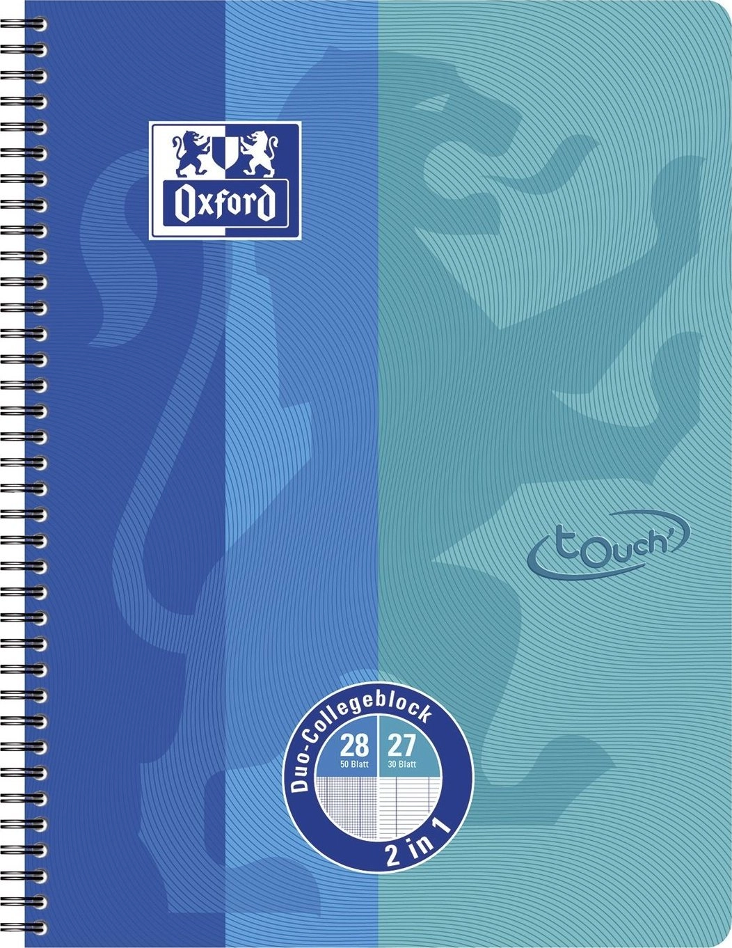 Oxford 400101422 notebook A4+ 80 sheets
