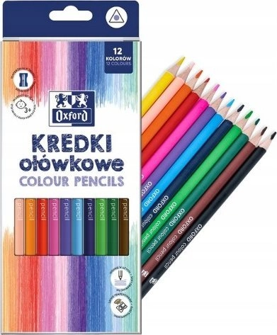 Regular pencil crayons 12 colors 5901466239490
