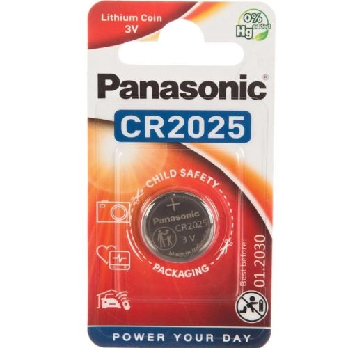 PANASONIC BATERIA LITOWA CR2025 - 1szt