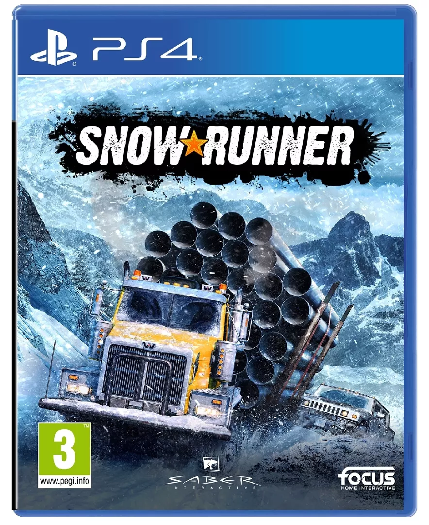 PAN Vision SnowRunner  PS4 Standard PlayStation
