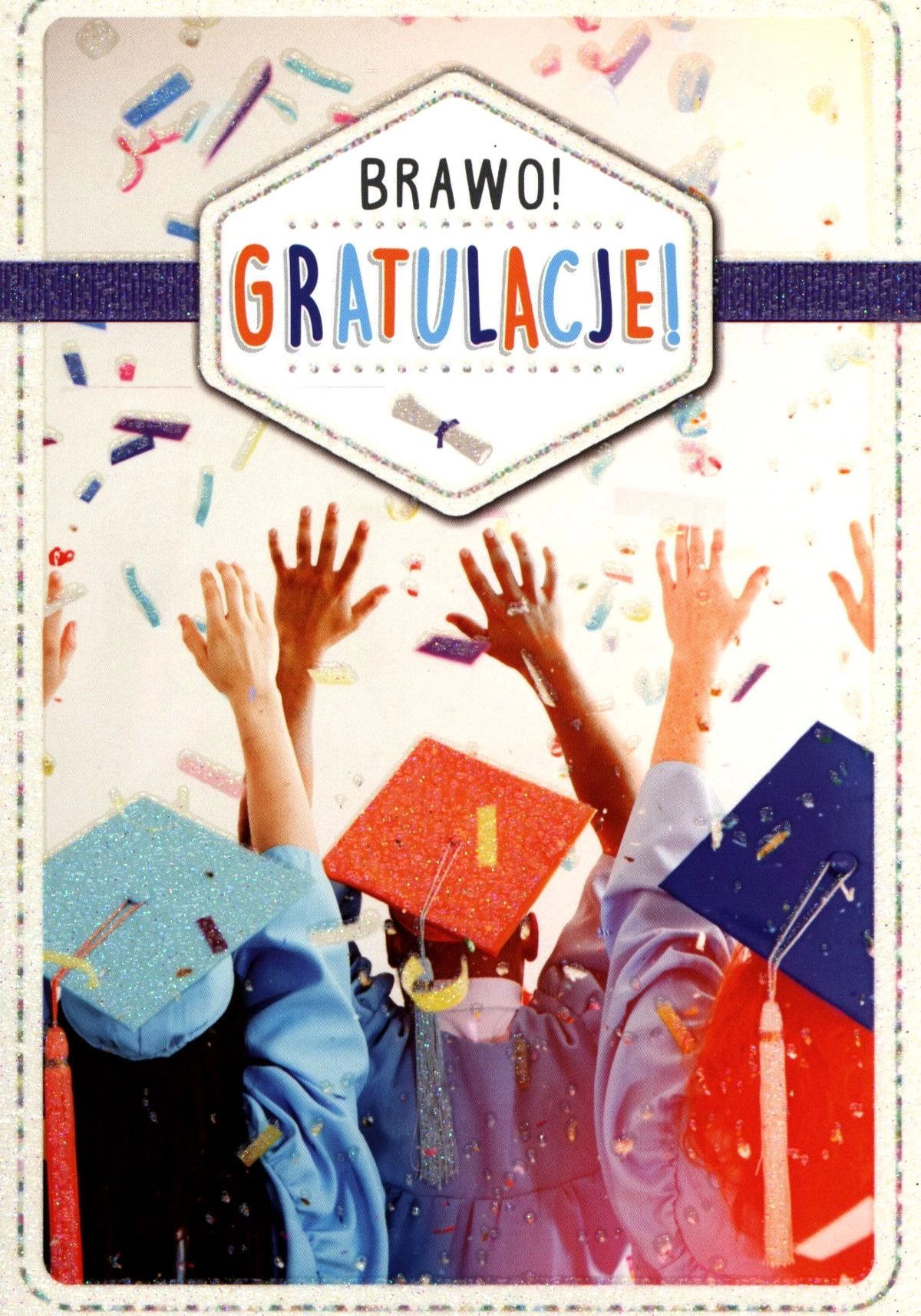 PASSION CARDS Karnet Brawo gratulacje (