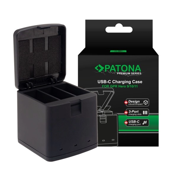 PATONA 1795 battery charger Action sport