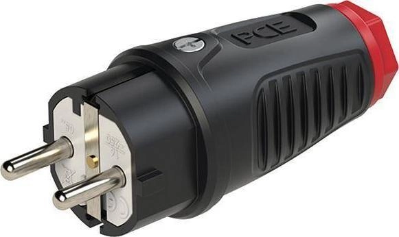 PCE Rubber plug 16A 2P+Z 230V