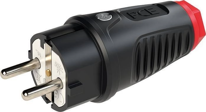 PCE Rubber plug 16A 2P+Z 230V