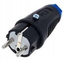 Rubber plug 16A 230V IP54 0521-sb