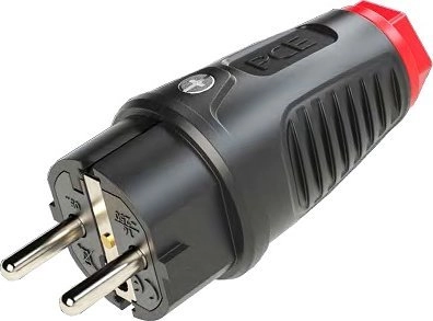 PCE Rubber plug 16A 2P+Z 230V