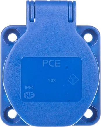 PCE Panel socket 10/16A 2P+Z 230V