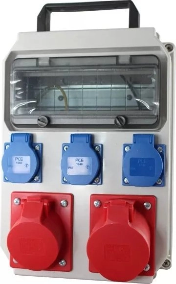PCE Portable switchboard HEL 32A/5P 16A/5P
