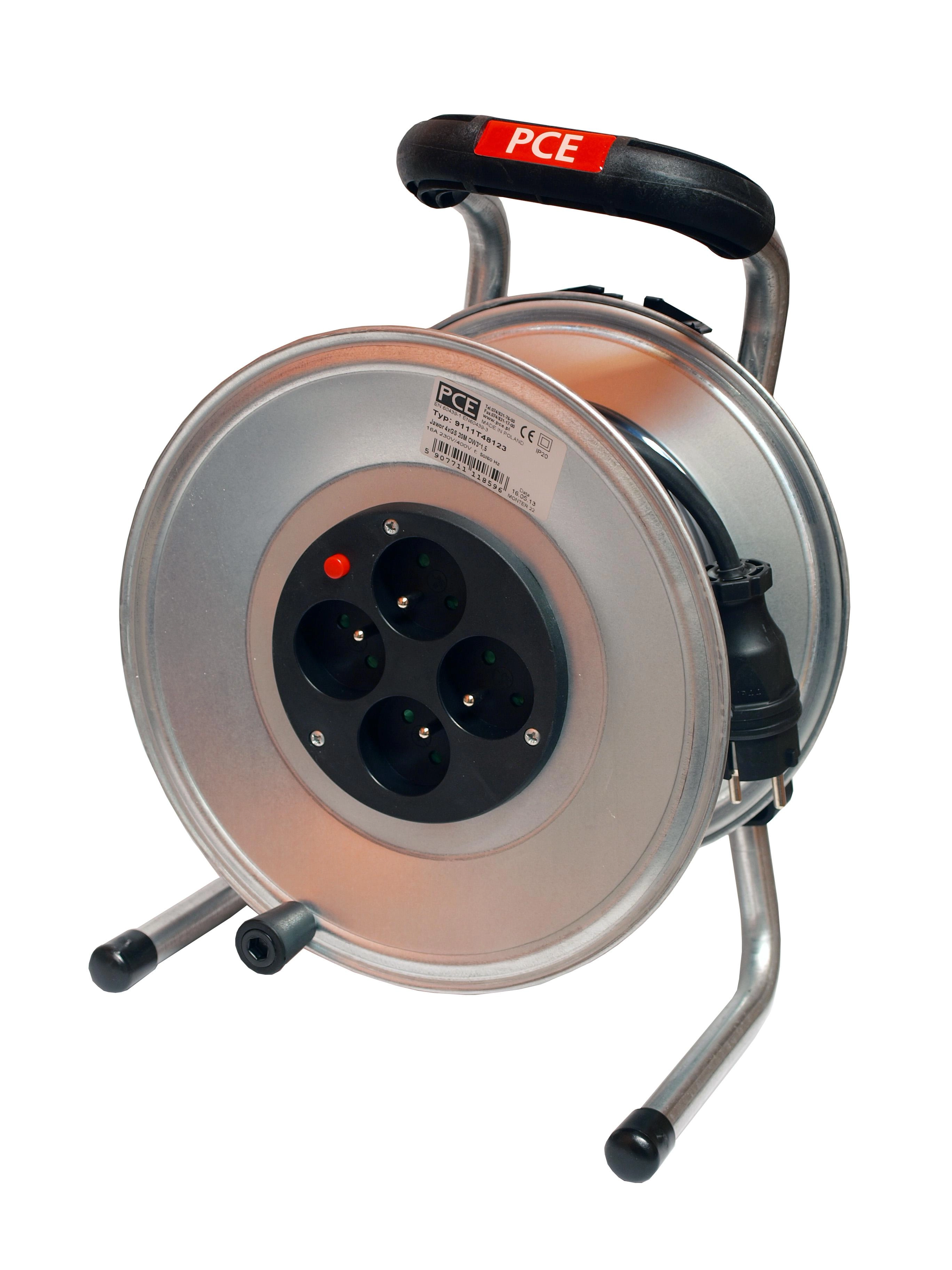 PCE JAWOR reel extension cable 50m