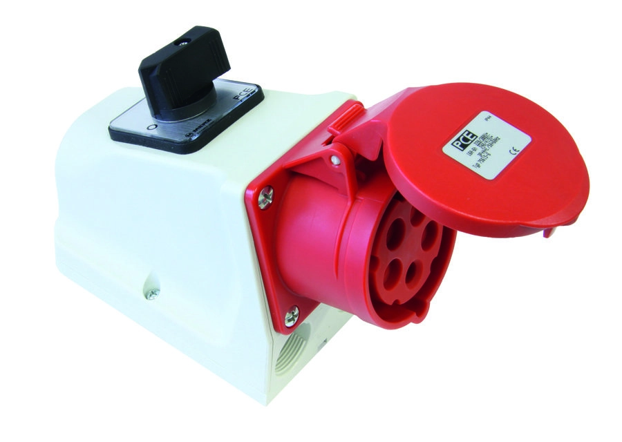 PCE Combi socket with disconnector 0-1