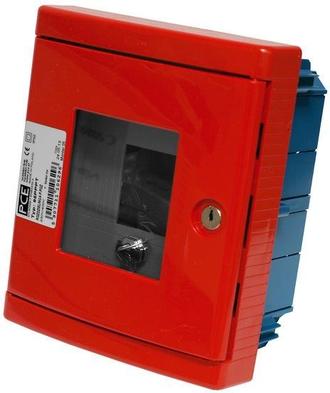 PCE Flush-mounted fire protection switchgear empty