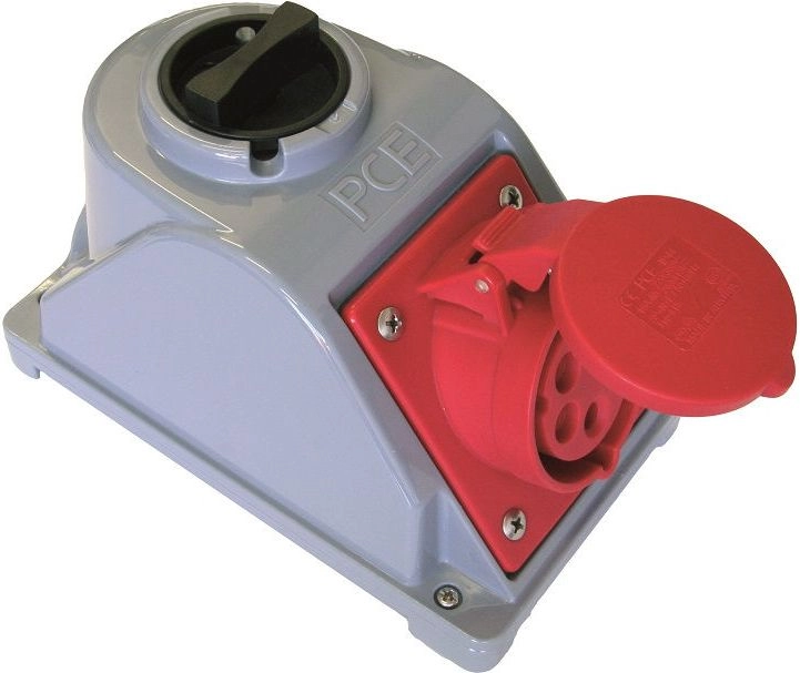 PCE Fixed socket with switch L-0-P