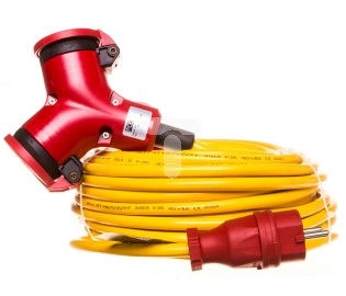 PCE Retractable extension cable 20m N07V3V3-F