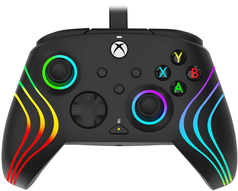 PDP Afterglow Wave Black USB Gamepad