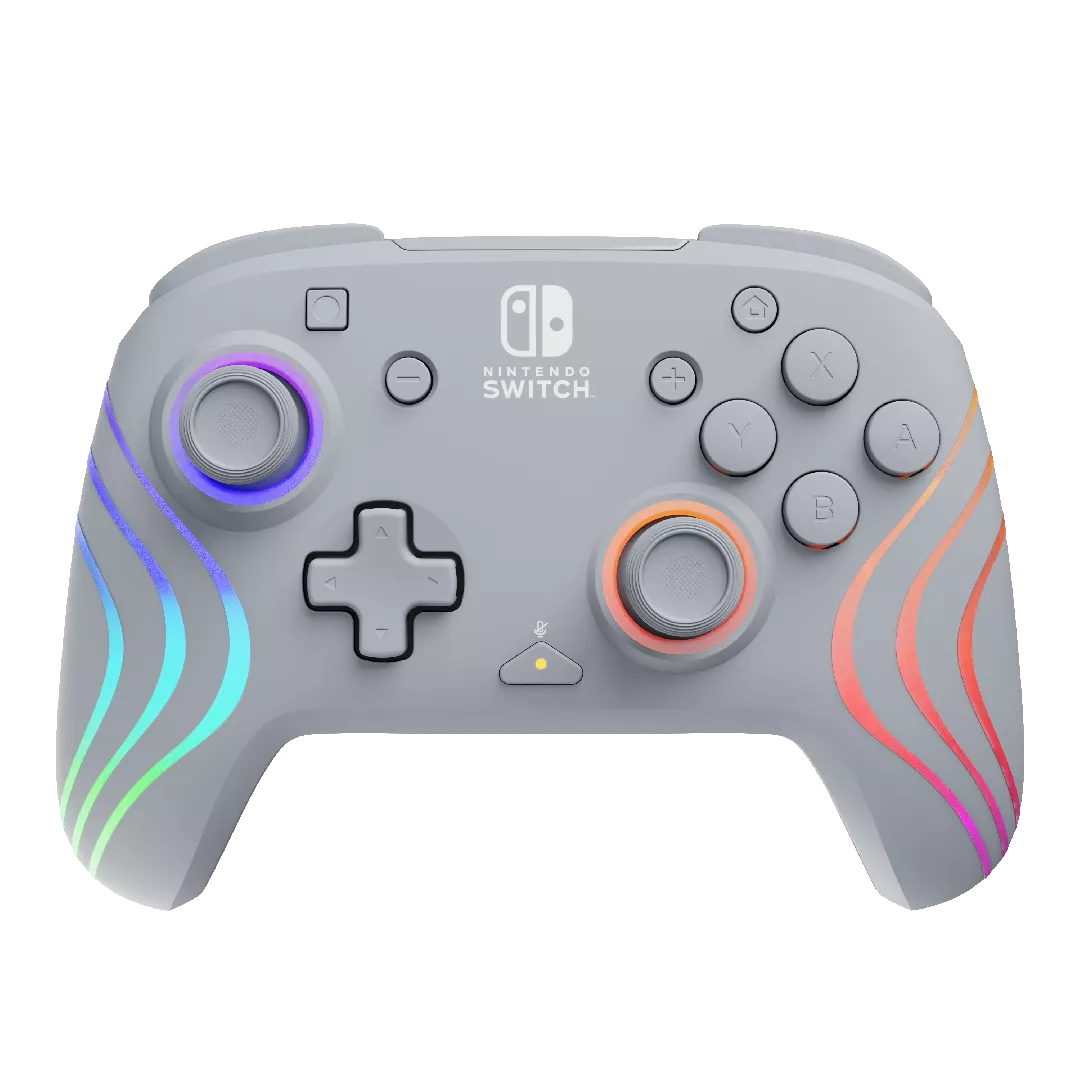 PDP Afterglow Wave Grey USB Gamepad