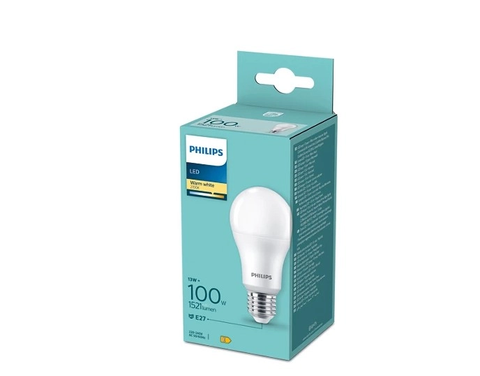 Philips Bulb 100W A60 E27 15091032