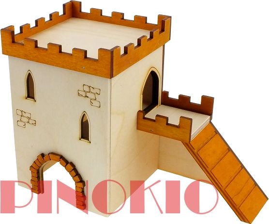 PINOKIO Domek dla chomika i myszki