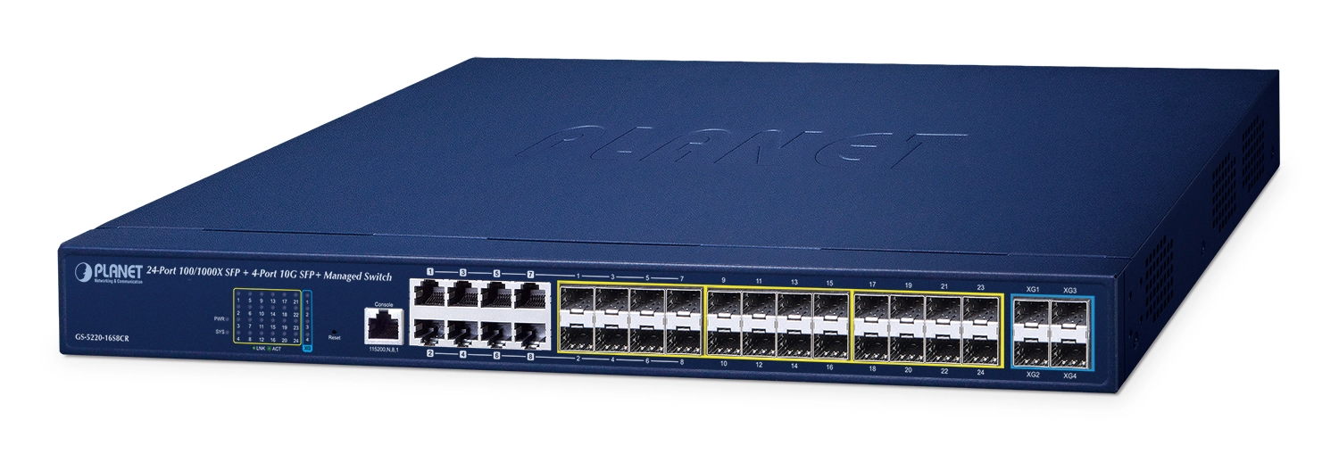 PLANET GS-5220-16S8CR network switch Managed L2+