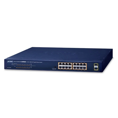 PLANET GSW-1820HP network switch Unmanaged Gigabit