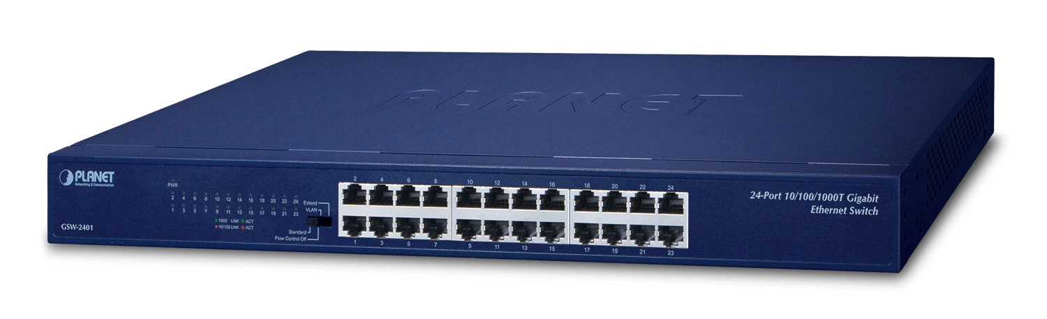 PLANET GSW2401 network switch Unmanaged Gigabit