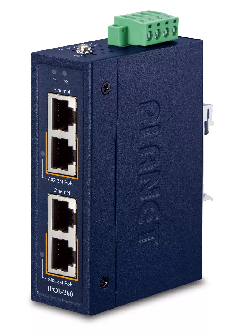 PLANET Industrial 2-port 10/100/1000T Gigabit Ethernet