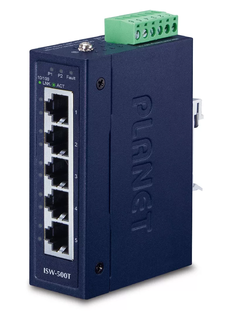 PLANET ISW-500T network switch Unmanaged Fast