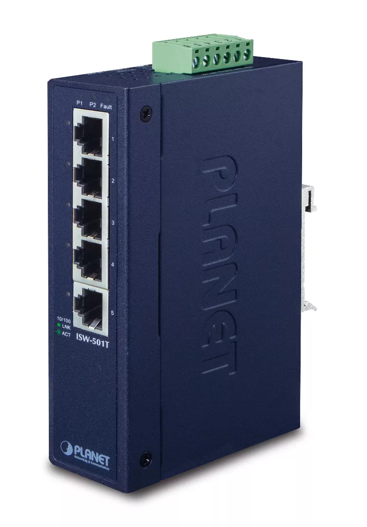 PLANET ISW-501T network switch Unmanaged L2
