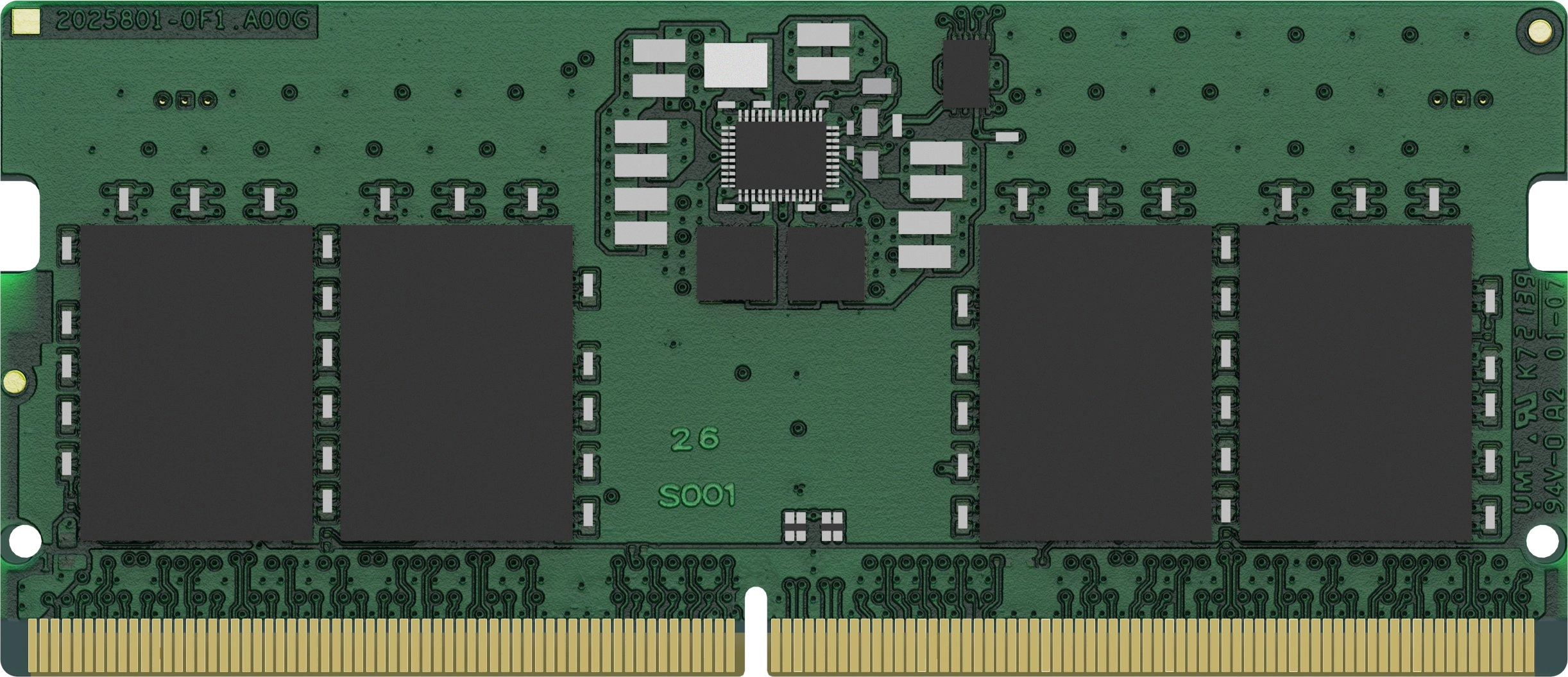 Kingston Technology ValueRAM atmiņas modulis 8 GB 1 x 8 GB DDR5 5600 MT/s 262-pin SO-DIMM