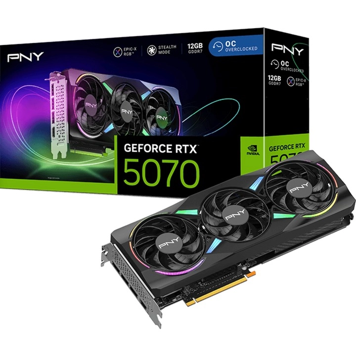 PNY GeForce RTX 5070 ARGB Epic-X