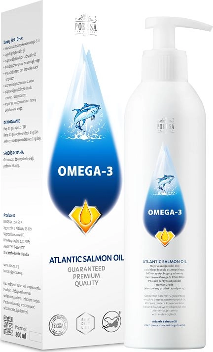 POKUSA RawDietLine Atlantic Salmon Oil -
