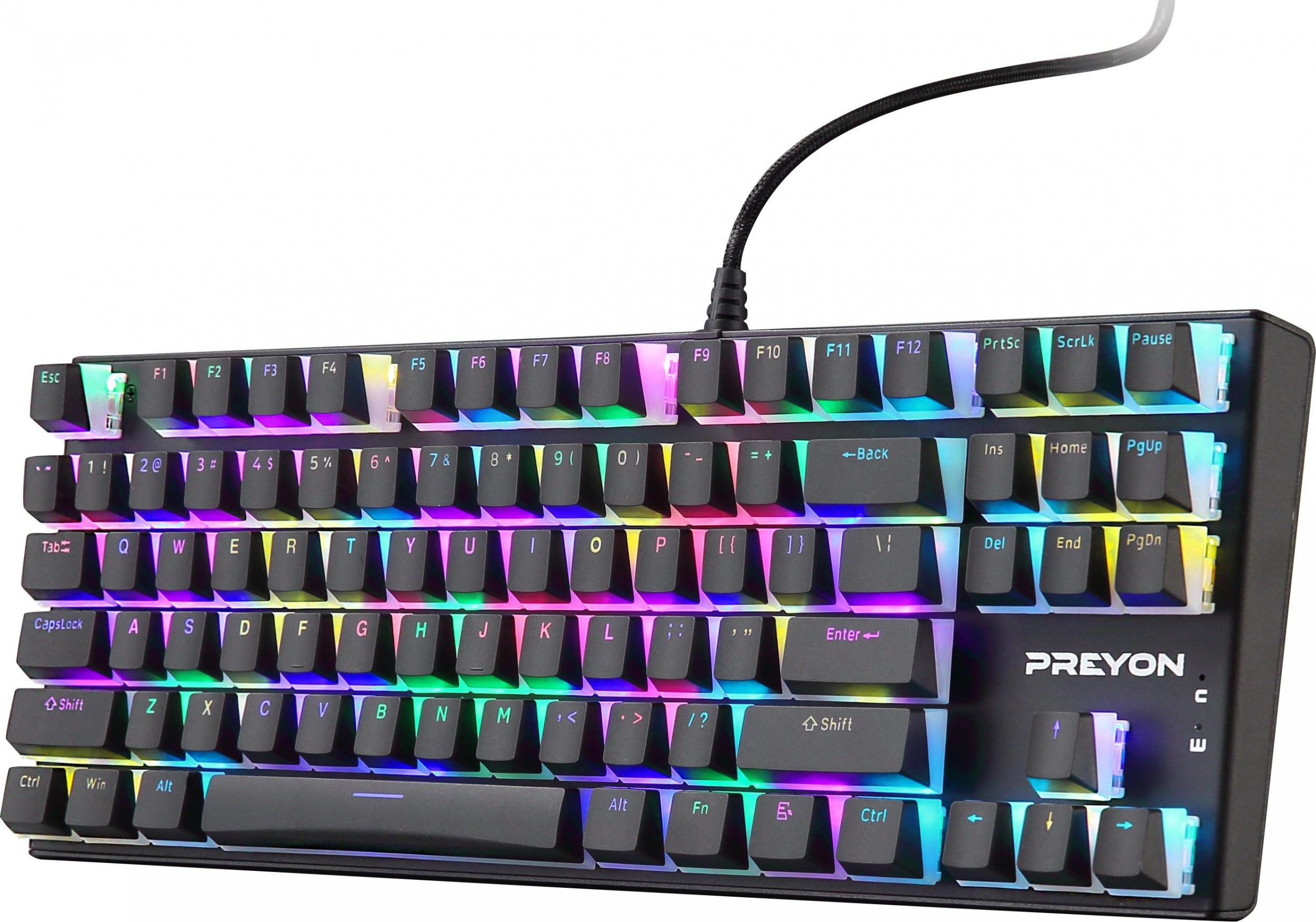 Klawiatura PREYON Brown Blitz Claw Gateron