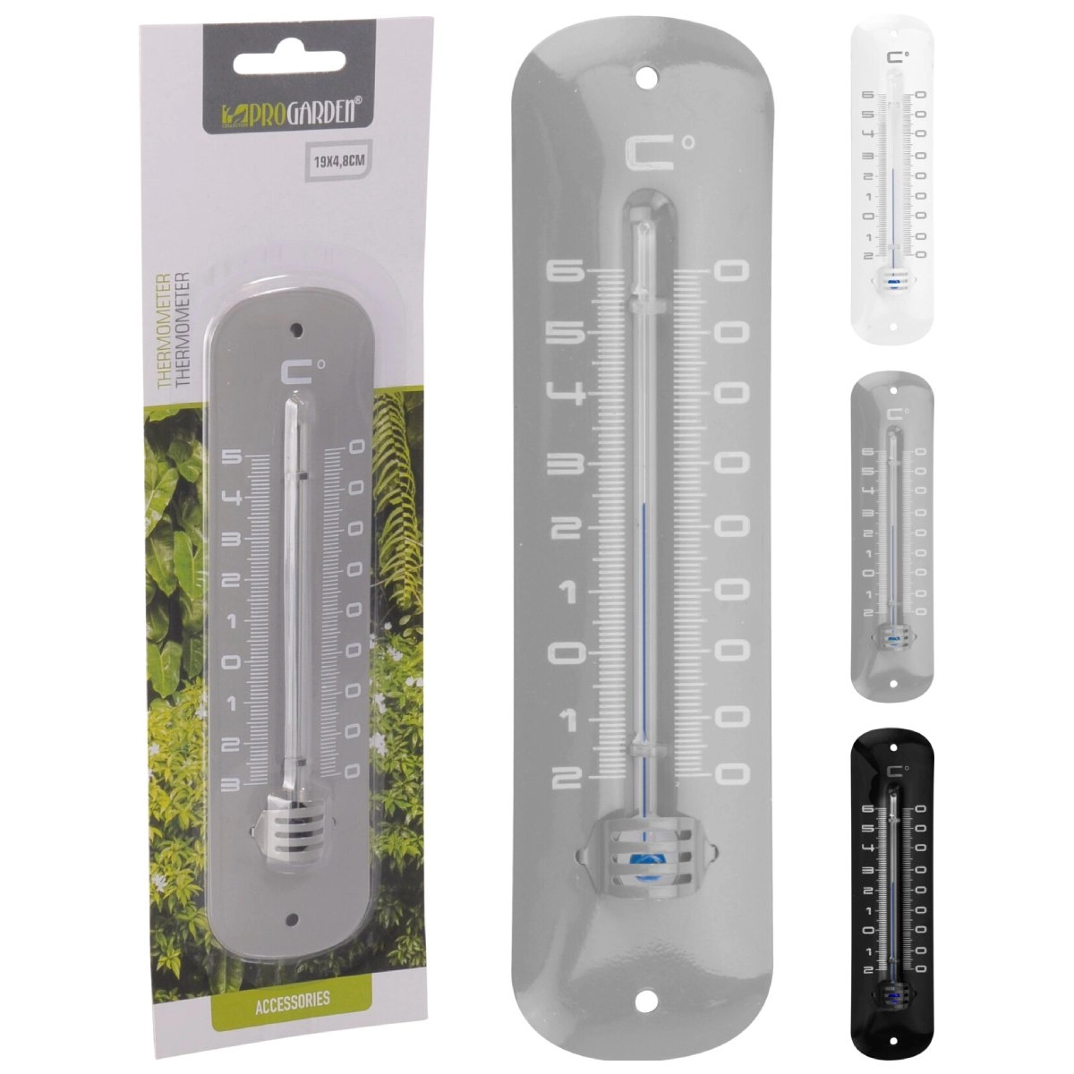 Termometrs 19cm metāla 7364327 8719987364327