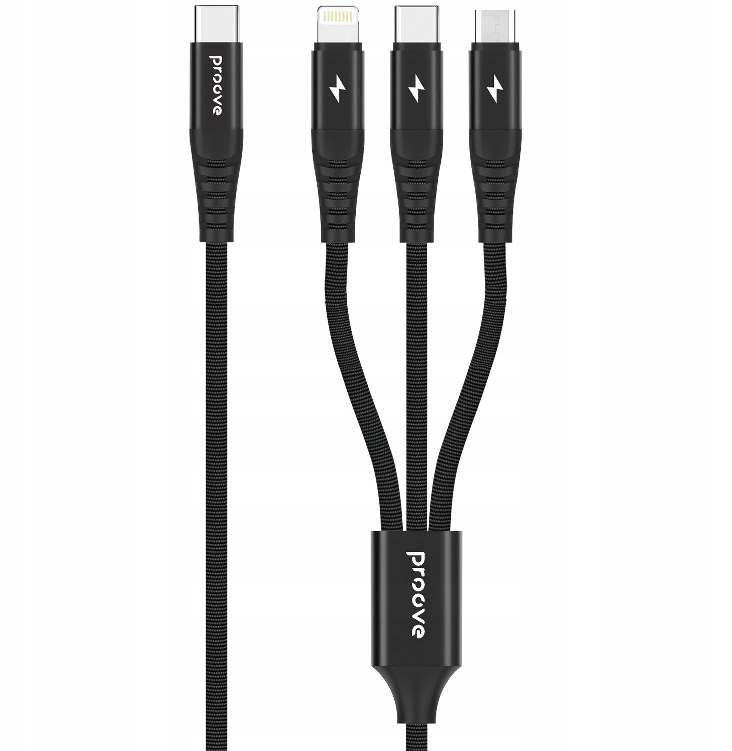 Kabel Przewód 3w1 Usb-c Na Usb