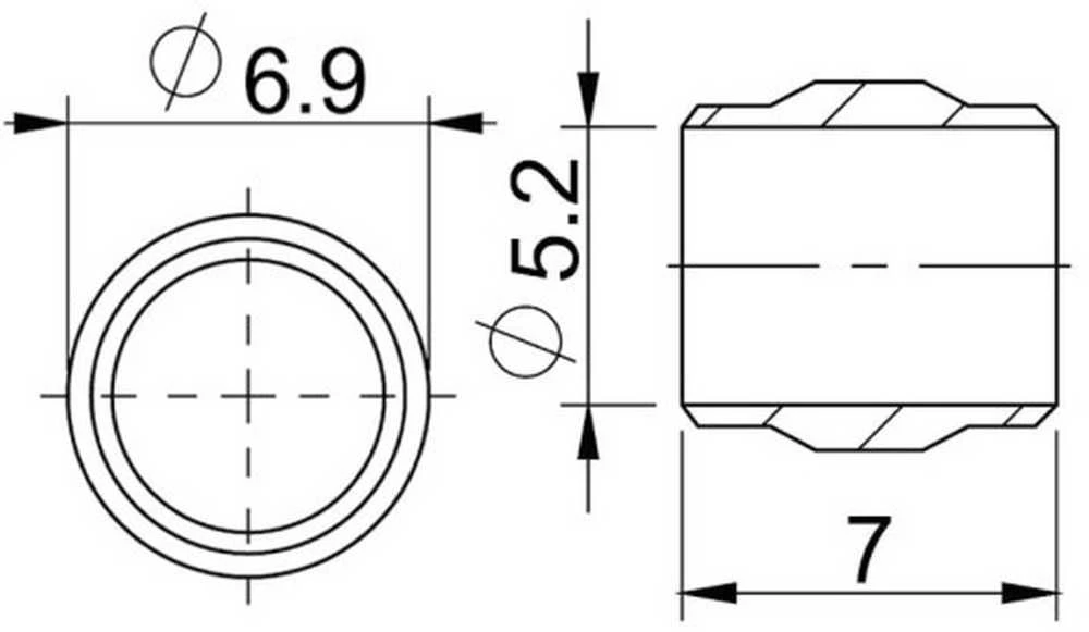 Disk brake hose attachment elements ProX