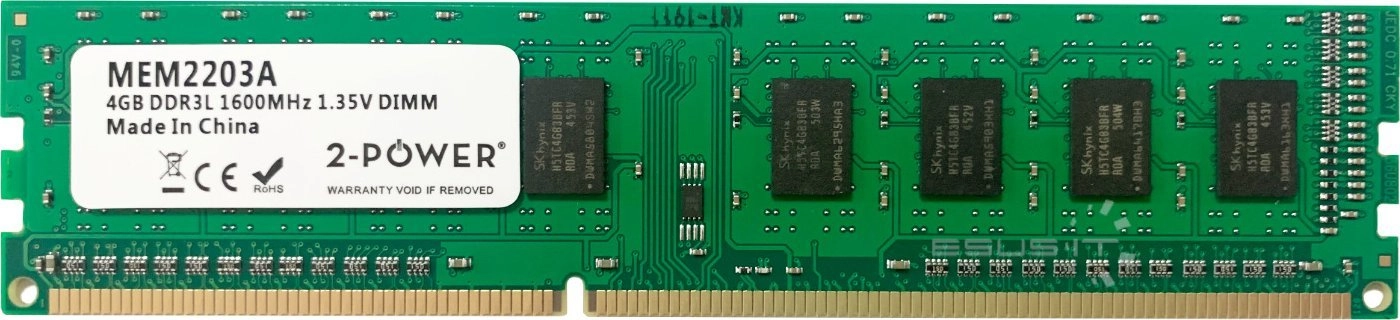2-Power 2PCM-CT51264BD160BJ memory module 4 GB