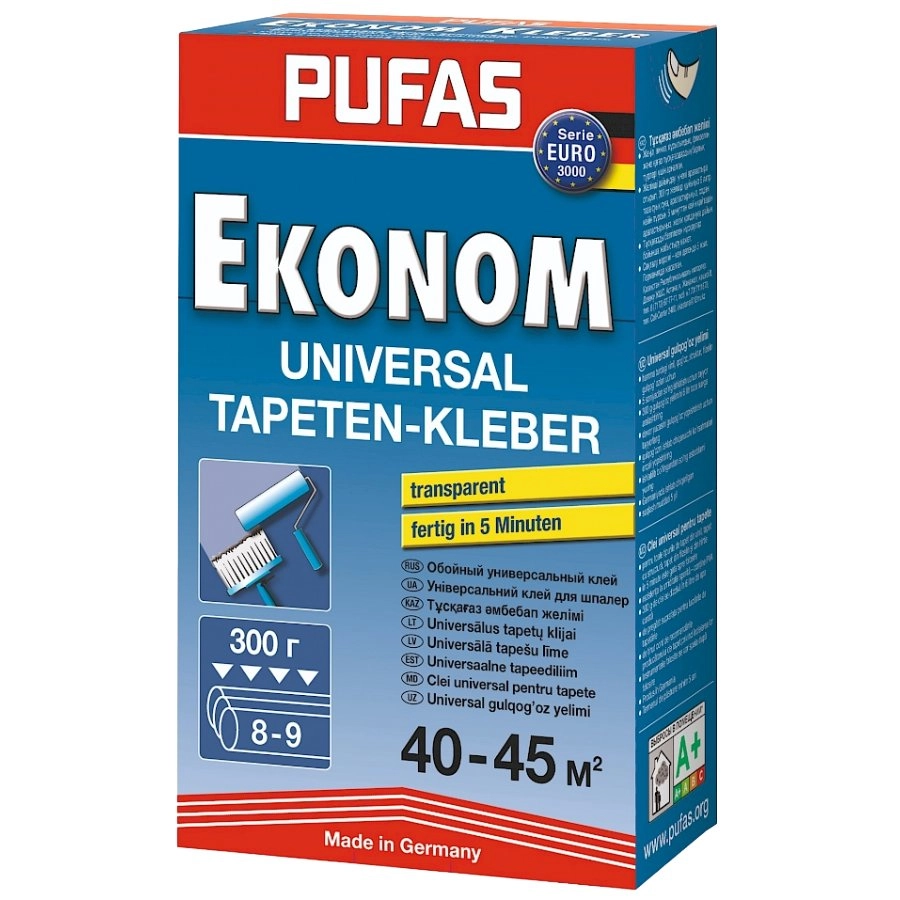 Tapešu līme Pufas 300g Universāla 4220924