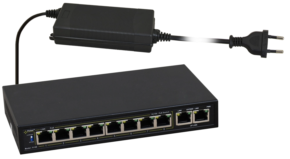 PULSAR S108-90W network switch Managed Fast