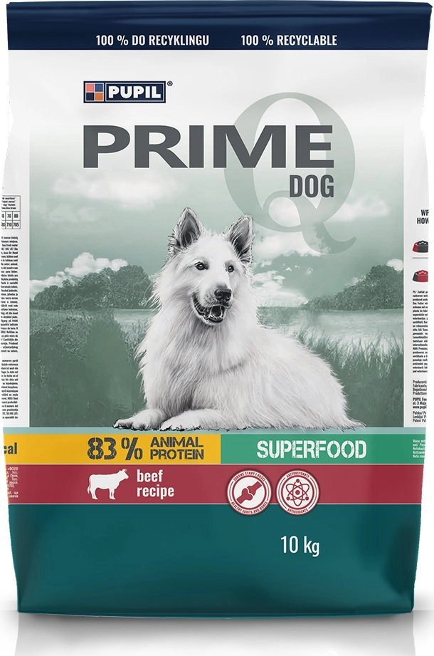 PUPIL Prime Rich in beef with