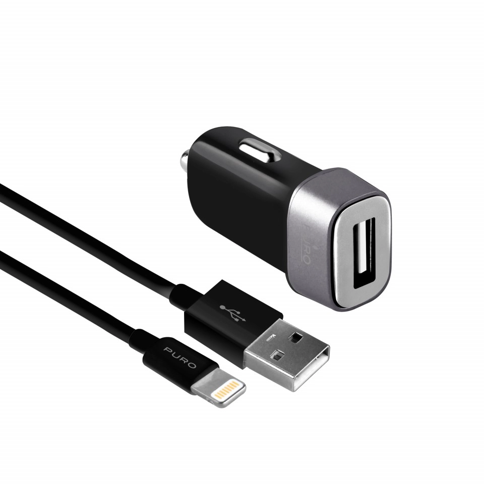 PURO MCHUSBAPLTCBLK mobile device charger Smartphone