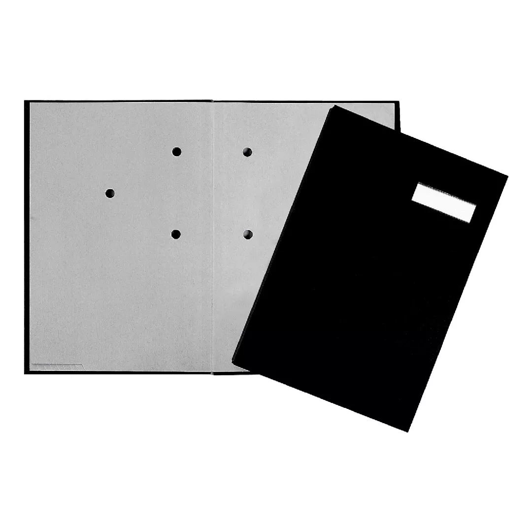 Pagna 24191-44 folder Cardboard Fabric Black