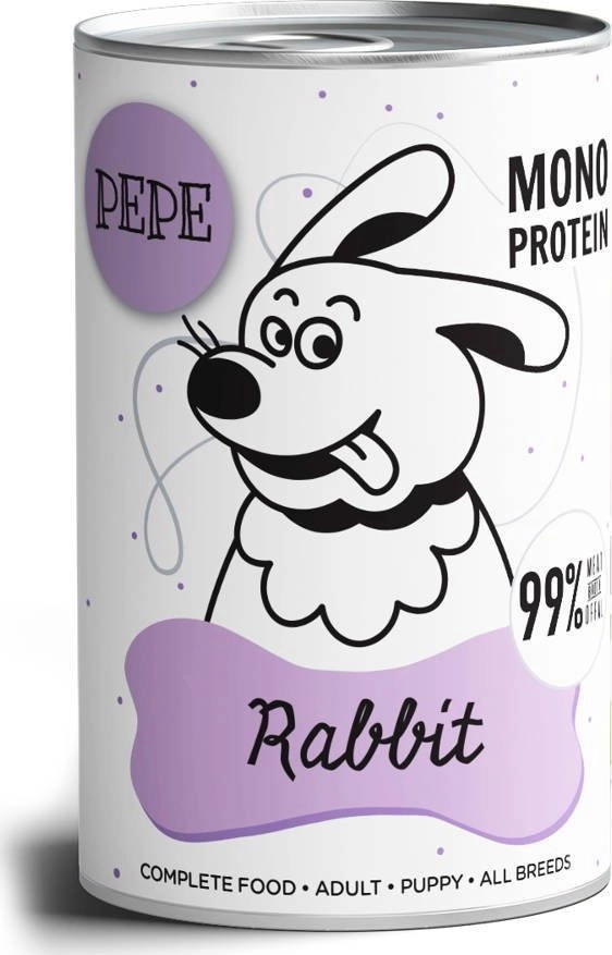 PET TRACK Pepe Rabbit - wet