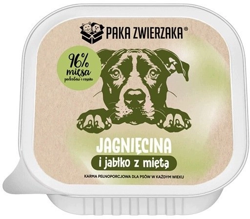 PAKA ZWIERZAKA Lamb and apple with