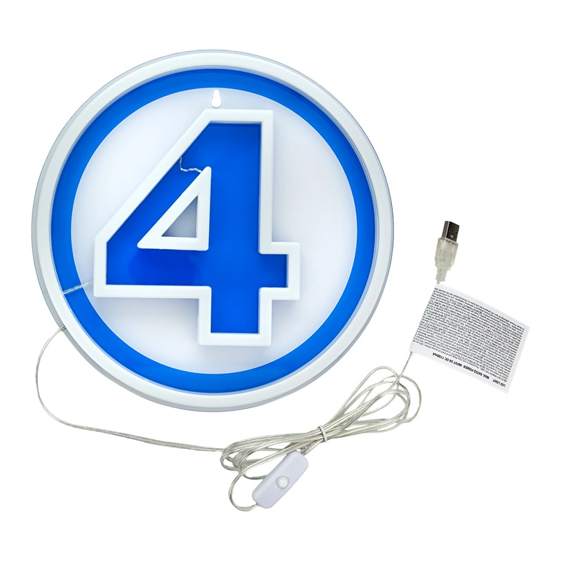 Fantastic 4 Wall Mountable LED Neon