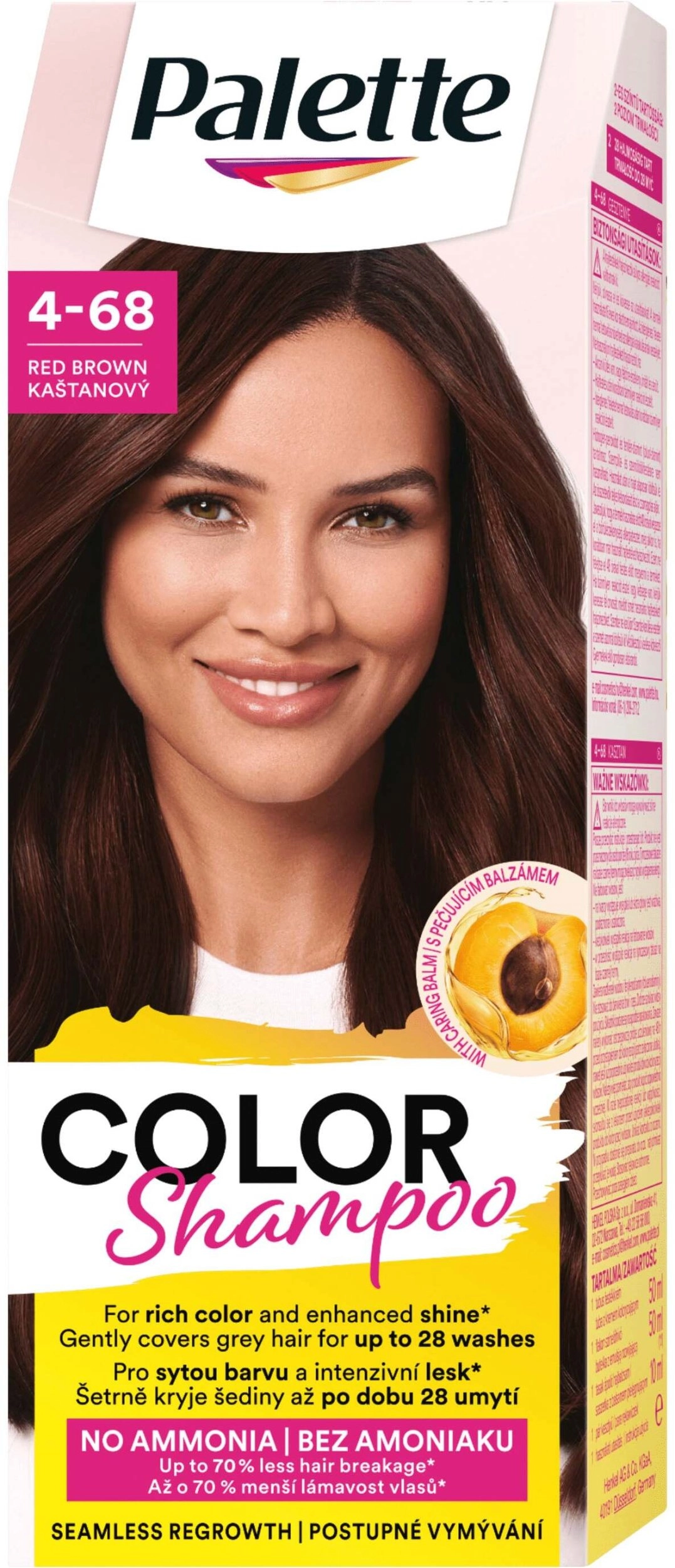 Palette Color Shampoo Coloring shampoo 4-68