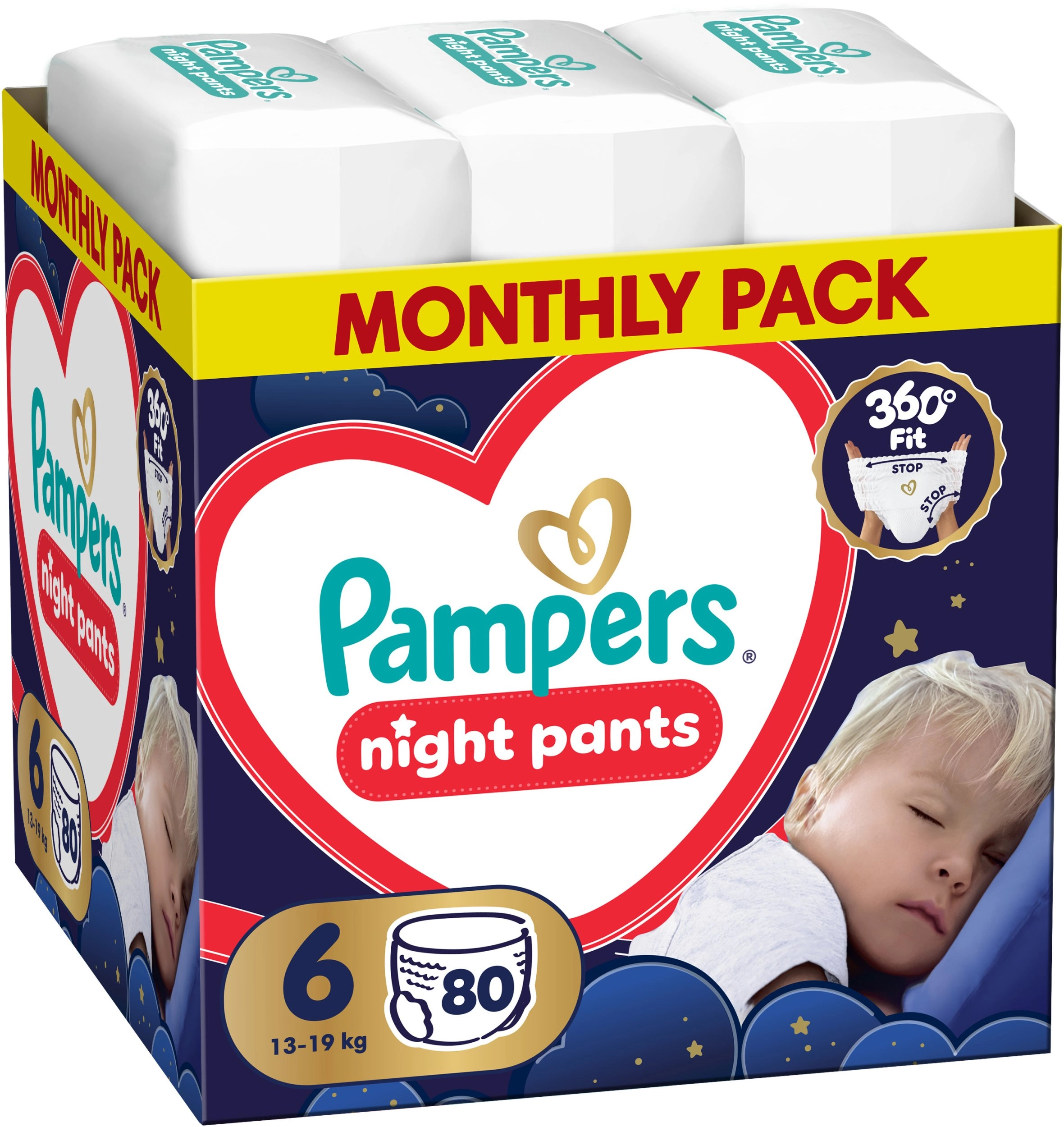 Pampers Night Pants Autiņbiksītes 6. Izmērs