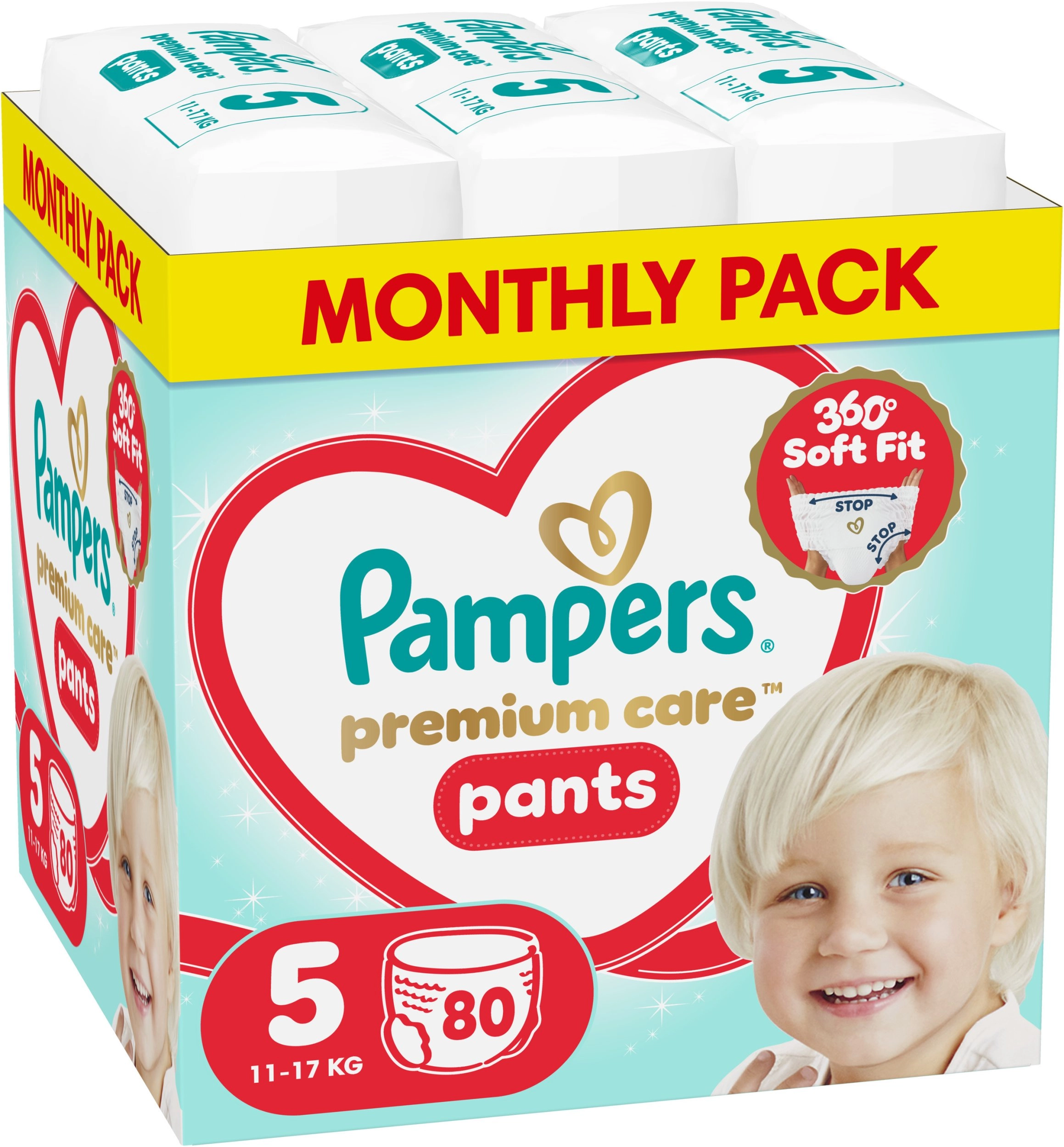 Pampers Diapers Premium Care 5 11-17
