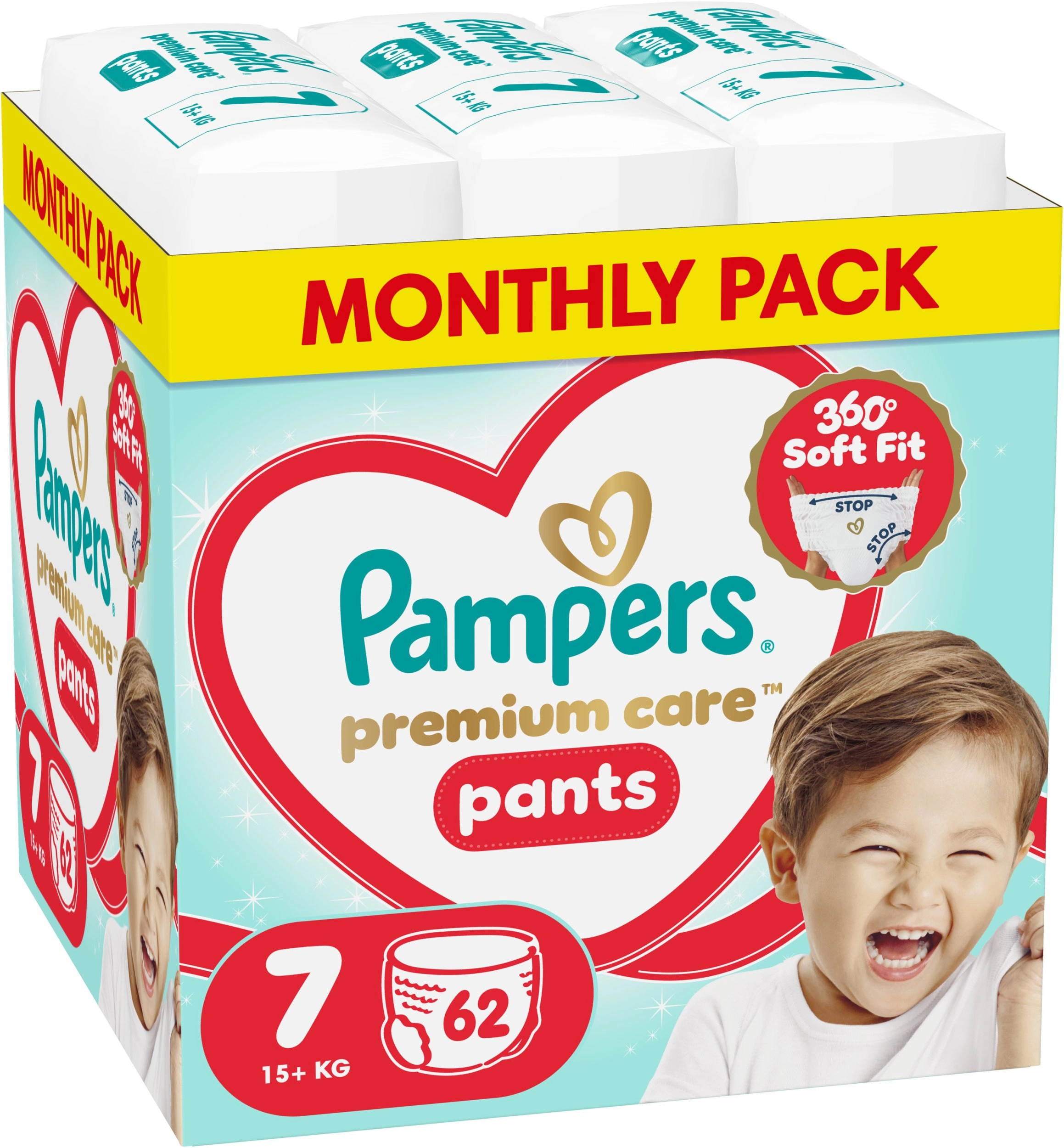Pampers Diapers Premium Care 7  15+
