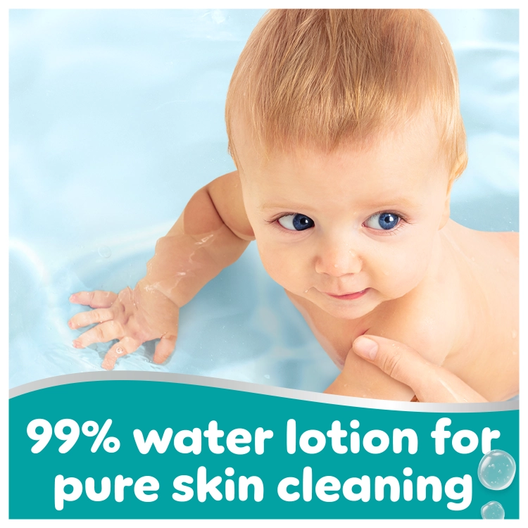 Pampers Feuchte Tücher 99% Water 3x